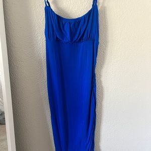 Blue Midi Dress